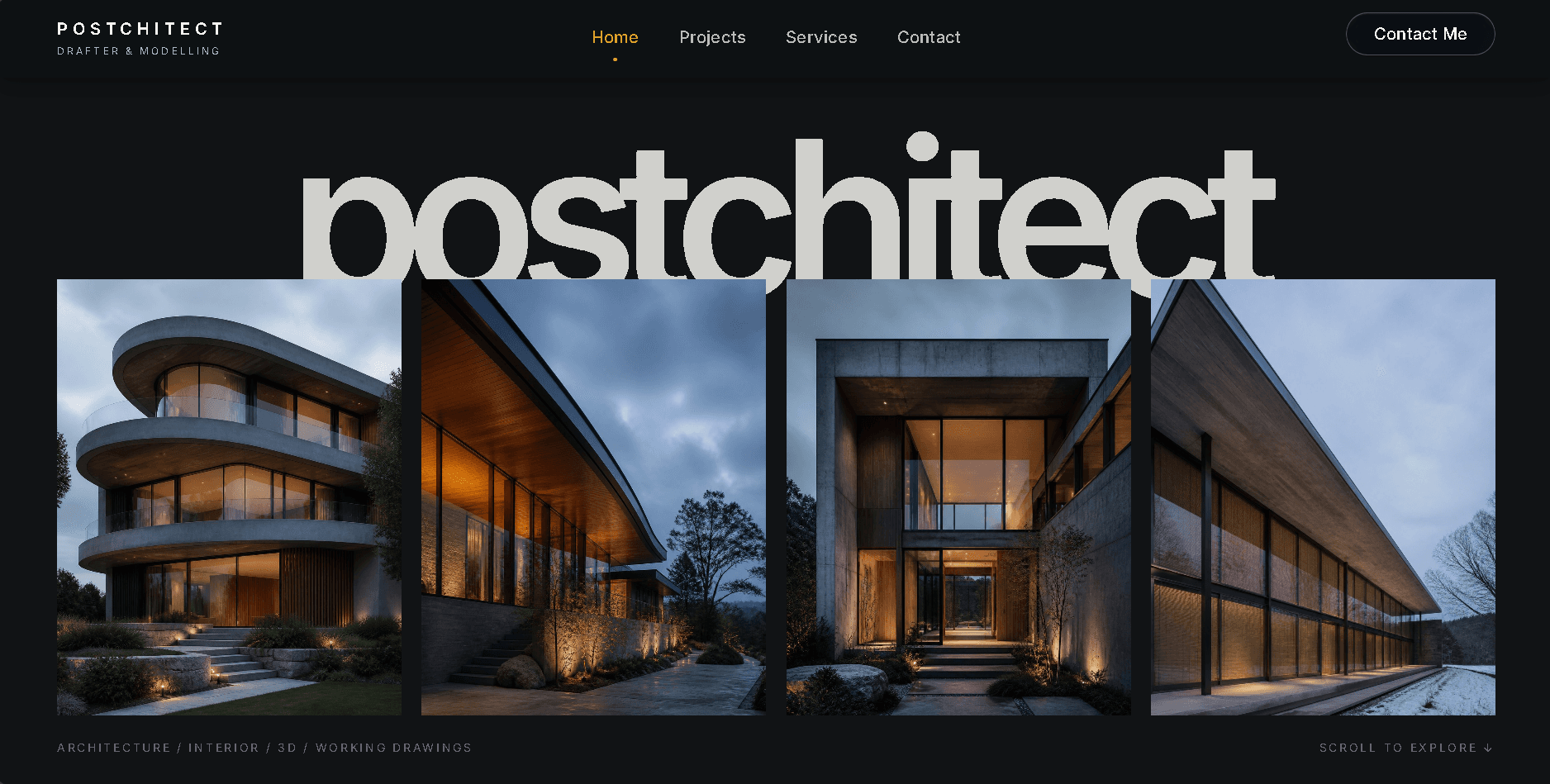 Postchitect website project by Dignify
